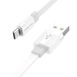 borofone-kabel-bx89-union-usb-na-micro-usb-24a-1-metr-bialo-szary