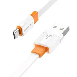 borofone-kabel-bx89-union-usb-na-micro-usb-24a-1-metr-bialo-pomaranczo