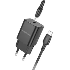 borofone-ladowarka-sieciowa-bn13-safety-gan-typ-c-pd-30w-z-kablem-typ-c