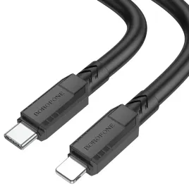 borofone-kabel-bx81-goodway-typ-c-na-lightning-pd-20w-1-metr-czarny