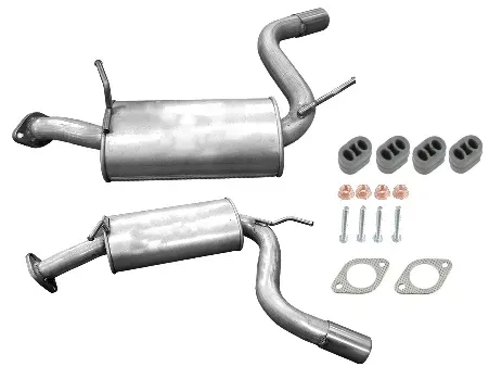 TŁUMIK KOŃCOWY CHEVROLET CAPTIVA 2.4 PRAWY LEWY