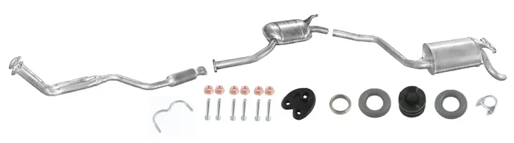 TŁUMIK ŚRODKOWY KOŃCOWY MERCEDES 190 W201 1.8 2.0