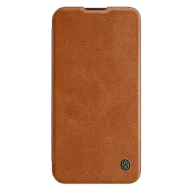 etui-nillkin-qin-pro-do-samsung-galaxy-a24-4g-brazowy