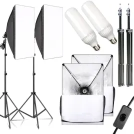 2x-zestaw-swiatla-ciaglego-led-300w-125w-softbox-50x70cm-statyw-215cm