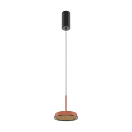 lampa-wiszaca-czarna-z-pomaranczowym-kloszem-plaster-miodu-led-15cm-maytoni