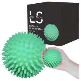 pileczka-sensoryczna-masaz-pilka-z-wypustkami-spiky-ball-line-sport-9cm