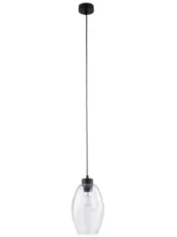 lampa-sufitowa-wiszaca-e27-170cm-czarna-ze-szklanym-przezroczystym-kloszem