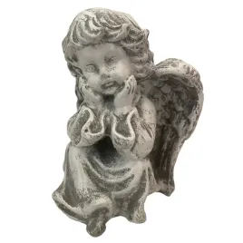 aniol-aniolek-figurka-rzezba-sredni-szary