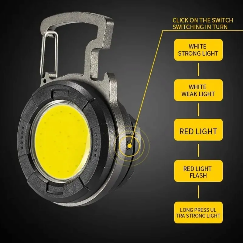 latarka-mini-led-breloczek-yt877-typ-c-stan-nowy