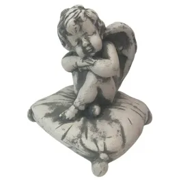 aniol-aniolek-figurka-rzezba-maly-szary