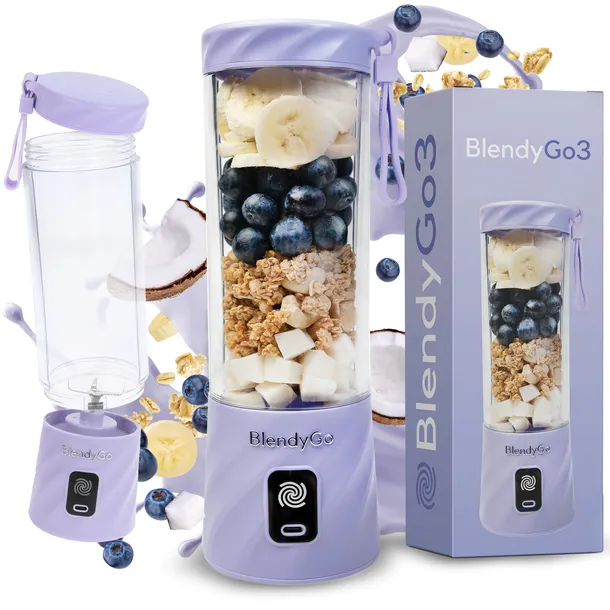 Oryginalny Blender BlendyGo 3 Bezprzewodowy USB Kielichowy IDEALNY PREZENT