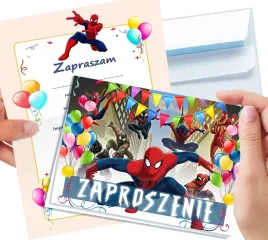 zaproszenie-spiderman-na-urodziny-dziecka-koperta-gratis
