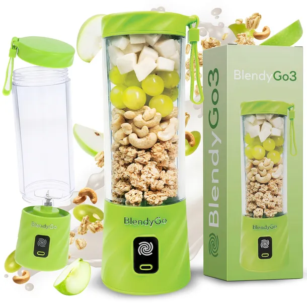 Oryginalny Blender BlendyGo 3 Bezprzewodowy USB Kielichowy IDEALNY PREZENT