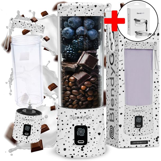 Oryginalny Blender BlendyGo 3 Bezprzewodowy USB + GRATIS USTNIK | PREZENT
