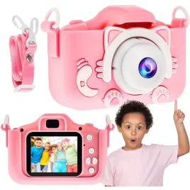 aparat-cyfrowy-fotograficzny-dla-dzieci-kotek-rozowy-etui-kamera-gry-etui