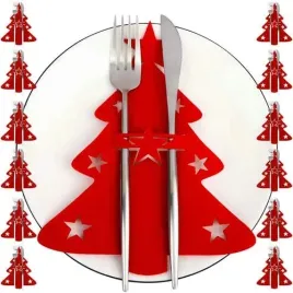 kieszonka-na-sztucce-pokrowiec-filcowy-choinka-czerwony-zielony-etui-4-szt