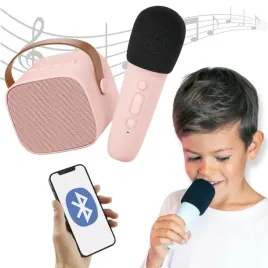 lalarma-bezprzewodowy-zestaw-karaoke-dla-dzieci-mikrofon-glosnik-rose