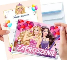 zaproszenie-barbie-na-urodziny-dziecka-koperta-gratis