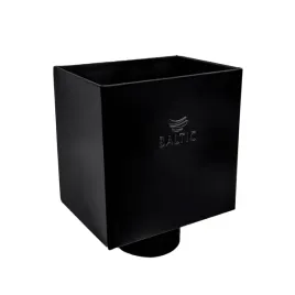 kosz-zbiornik-zlewowy-spustowy-typ-kubus-czarny-ral-9005-fi-100-mm