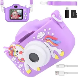 aparat-cyfrowy-dla-dzieci-jednorozec-fioletowy-podwojny-aparat-karta-32gb