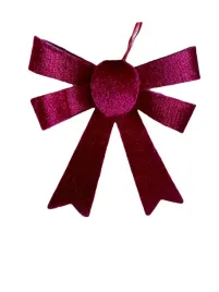 kokarda-swiateczna-dekoracyjna-burgundowa-z-drucikiem-mala-swieta-ozdoba