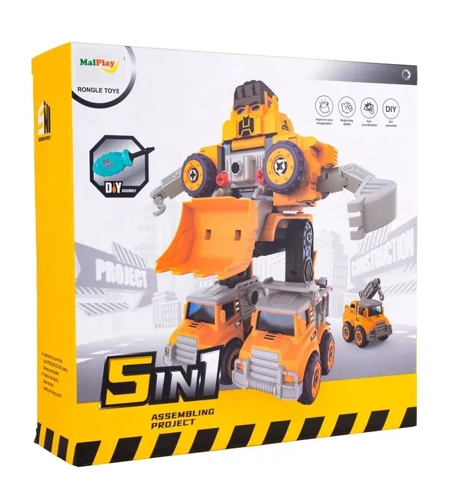 robot-transformujacy-w-autka-budowlane-5-sztuk