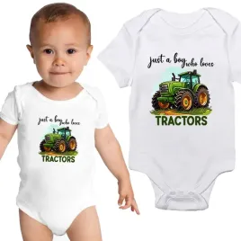 body-dzieciece-boy-loves-tractors-na-mikolajki-swieta-gwiazdke-biale-68cm
