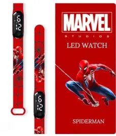 zegarek-cyfrowy-led-spider-man-czerwony