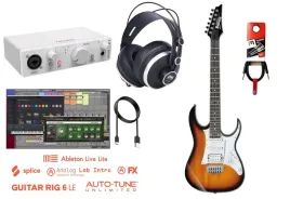 zestaw-do-nagrywania-gitary-recording-guitar-interfejs-sluchawki