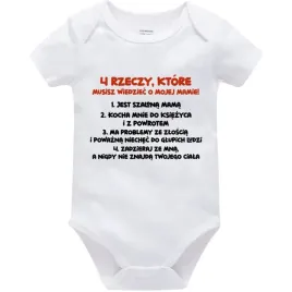 body-dzieciece-4-rzeczy-o-mamie-na-mikolajki-swieta-pod-choinke-biale-56cm