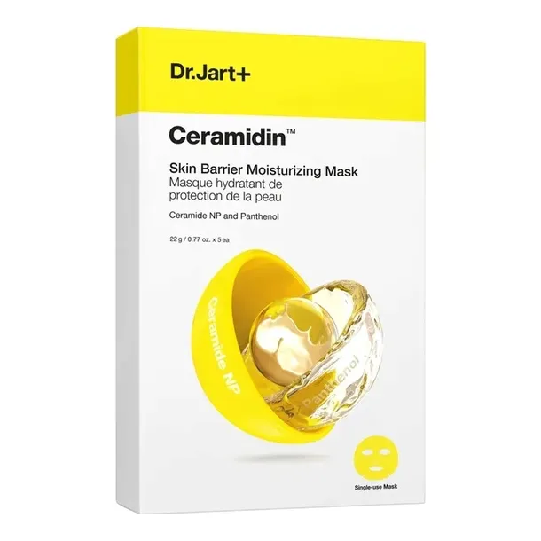 Dr.Jart+ Ceramidin Skin Barrier Moisturizing - Maseczki do Twarzy - 5 szt.