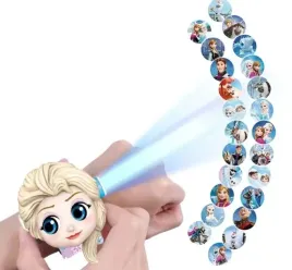zegarek-3d-z-projektorem-frozen-elsa