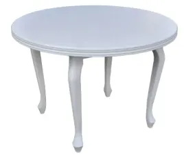 stol-rozkladany-okragly-bialy-do-jadalni-fi-100cm