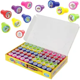 stempelki-pieczatki-60szt-dla-dzieci-zwierzeta-mix