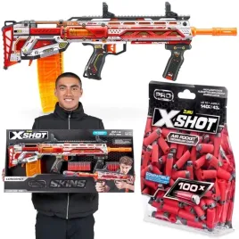 x-shot-skins-wyrzutnia-pro-longshot-sinister-pistolet-40-100-naboi-gratis
