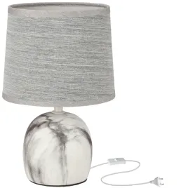 lampka-nocna-adelina-lampa-gabinetowa-marmur-szary-e14-40w-abazur-bezowy