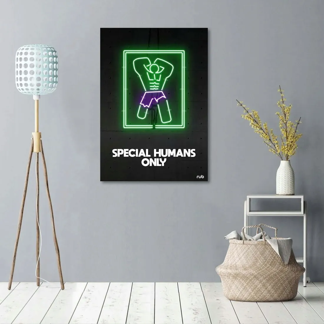 obraz-na-plotnie-hulk-neon-rubiant-40x60