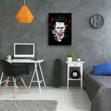 obraz-plotno-usmiechniety-zlowieszczo-joker-70x100-stan-nowy
