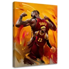 obraz-na-plotnie-lebron-james-40x60
