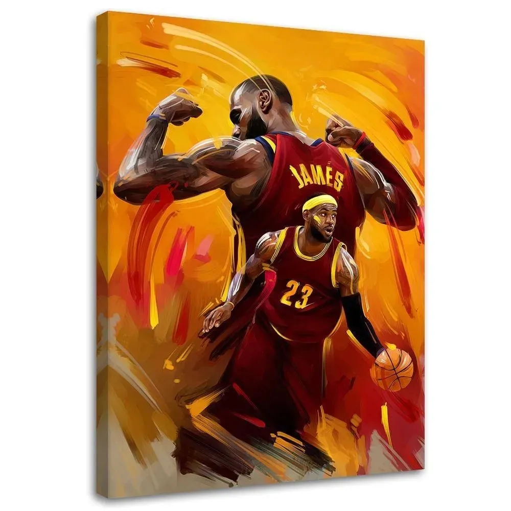 obraz-na-plotnie-lebron-james-40x60