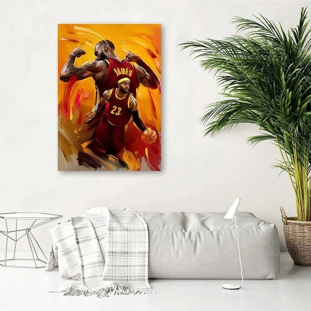obraz-na-plotnie-lebron-james-40x60