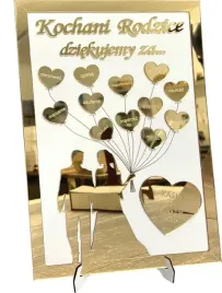 podziekowania-dla-rodzicow-dziadkow-chrzestnych-obraz-3d-zloty-para-mloda