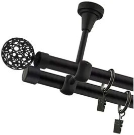 karnisz-sufitowy-czarny-fi-19mm-260cm-podwojny