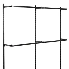 garderoba-dwumodulowa-best-line-180x200-czarna