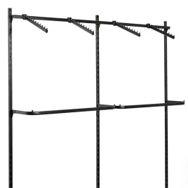 garderoba-dwumodulowa-best-line-180x200-czarna