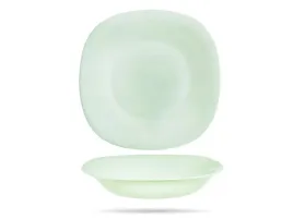 talerz-gleboki-21-cm-zielony-paradise-green-carine-luminarc