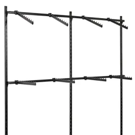 garderoba-dwumodulowa-best-line-180x200-czarna
