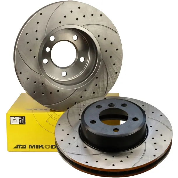 TARCZE Sportowe Mikoda GT PRZÓD BMW E90 E91 E92 E93 NAWIERCANE 312mm