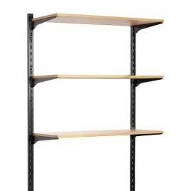 garderoba-jednomodulowa-3-polkowa-best-line-60x200-czarna