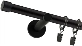 karnisz-nowoczesny-czarny-pojedynczy-fi-25mm-320cm